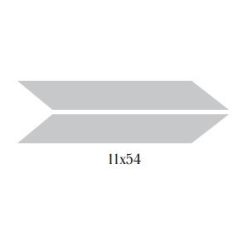 Marazzi Treverksoul Brown 11x54 chevron járólap