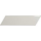 Equipe Chevron Wall Light Grey Left 18,6x5,2