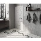 Equipe Chevron Wall Light Grey Left 18,6x5,2