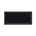 Bisel Negro Brillo 10x20 Fózolt Metro csempe