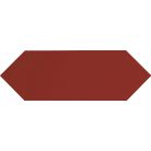 Picket /nyíl/ Red fényes sima hatszög 10x30 piros fali csempe