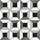 Deco Block B&W 20x20 cementlap hatású járólap