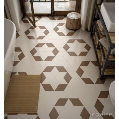 Rhombus Smooth Taupe 14x24