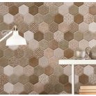 Habitat Hex Sand 26,5x51 hexagon mintás járólap