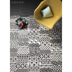 Equipe Patchwork Kite B&W 10x30