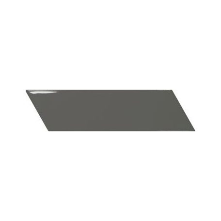 Equipe Chevron Wall Dark Grey Right 18,6x5,2