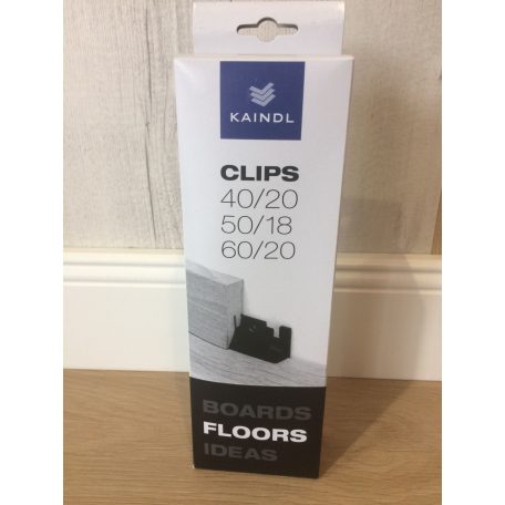 Kaindle rögzítő klipsz laminált padló szegélyléchez 30db/csomag