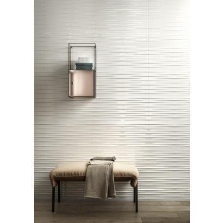  Fantasy Bianco Lux Struttura Drappo 3D R57J 30x60