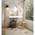 Hexatile Cement Garden Sand 17,5x20 hatszögletű járólap dekor
