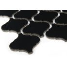 Arabesco Black Mini 27,6x25 mozaikcsempe 