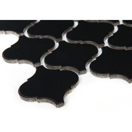 Arabesco Black Mini 27,6x25 mozaikcsempe 