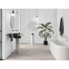 Peronda Harmony Niza White Hexa  R10  21,5x25 járólap