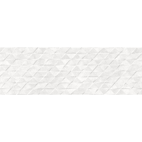 Peronda Downtown White Triangle SP/33,3X100/R Beton hatású falicsempe