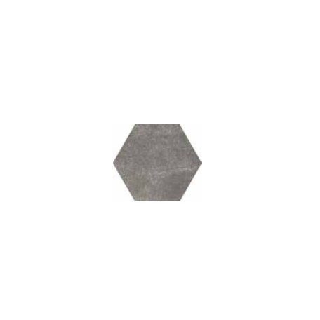 Hexatile Cement Black 17,5x20 hatszögletű járólap