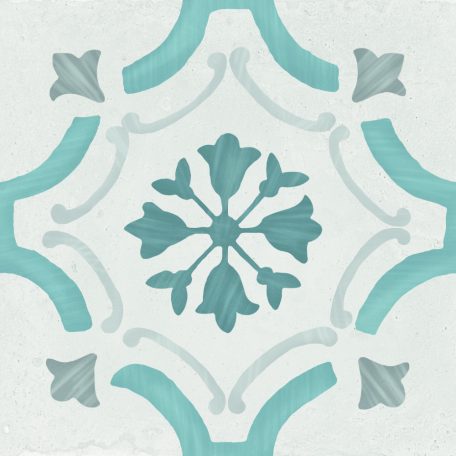 Peronda Harmony Sirocco Blue Ornate R10  22,3x22,3  járólap