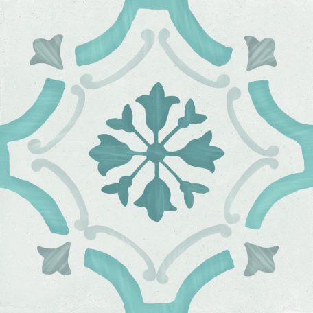 Peronda Harmony Sirocco Blue Ornate R10  22,3x22,3  járólap