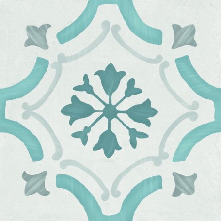 Peronda Harmony Sirocco Blue Ornate R10  22,3x22,3  járólap