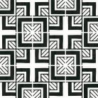 Equipe Caprice Deco Metropolitan B&W 20x20