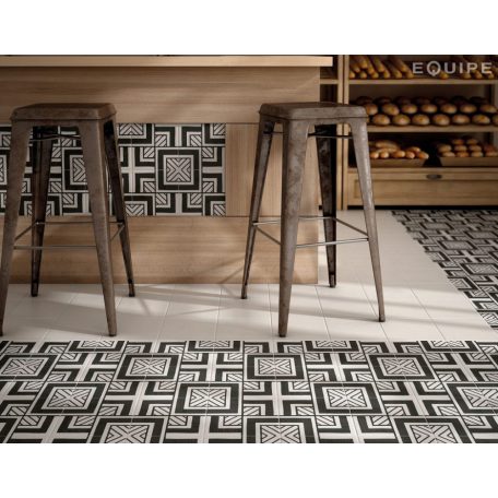 Equipe Caprice Deco Metropolitan B&W 20x20