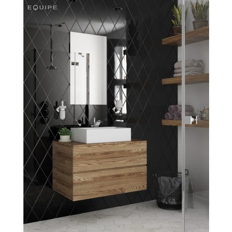 Rhombus Wall Black 15,2x26,3