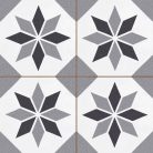 Peronda Duomo Styles Cayrel Star CharcoalL 45,2x45,2