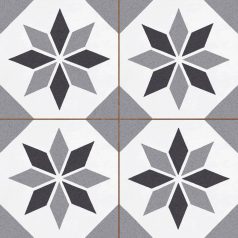 Peronda Duomo Styles Cayrel Star CharcoalL 45,2x45,2