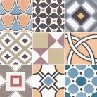 Equipe Caprice Deco Patchwork  Colours 20x20