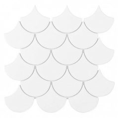 Mini Fish Scale White 