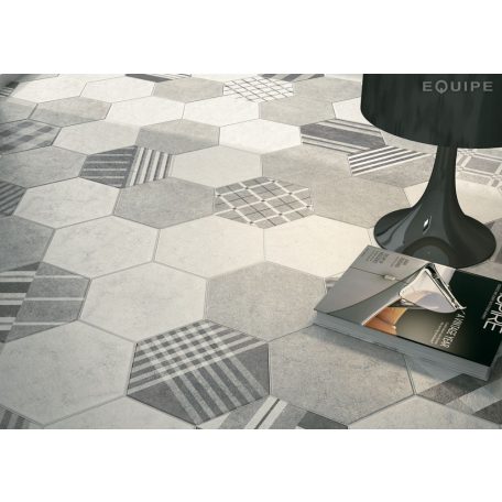 Hexatile Cement Grey 17,5x20 hatszögletű járólap