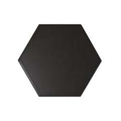 Hexagon Black Matt 12,4x10,7