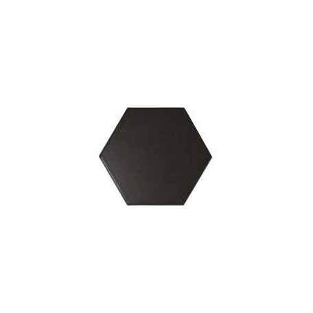 Hexagon Black Matt 12,4x10,7