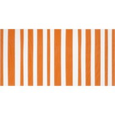 Pamesa Agatha 2 Lineas Naranja - Decorado 25x50