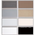 Artisan Negro 10x20 rusztikus metro csempe