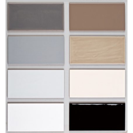 Artisan Negro 10x20 rusztikus metro csempe