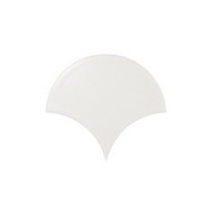 Fan White Matt 10,6x12