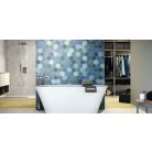 Realonda Hex Aquamarine 26,5x51 hexagon mintás járólap