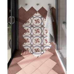 Equipe Art Nouveau Burgundy 20x20