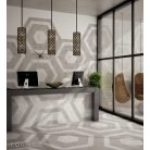 Rhombus Smooth Light Grey 14x24