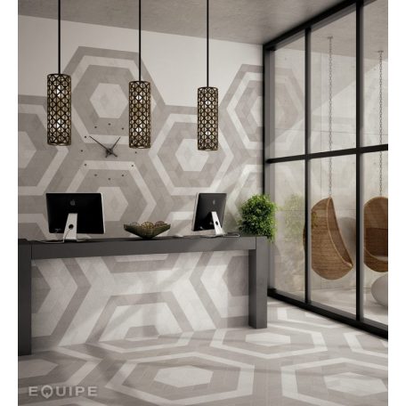 Rhombus Smooth Light Grey 14x24