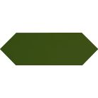 Picket /nyíl/ Bottle Green fényes sima hatszög 10x30 sötét zöld fali csempe