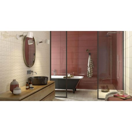 Pottery Struttura Cube 3D Champagne 25x76