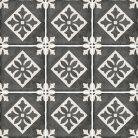 Equipe Art Nouveau Padua Black 20x20