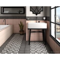 Equipe Art Nouveau Padua Black 20x20