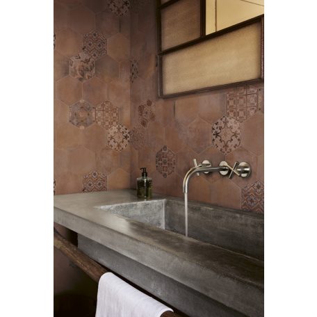 Ragno Epoca Hexagon Cotto Scuro 21x18,2