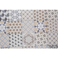   Bistro Mix 20x20 patchwork mintás cementlap hatású járólap KIFUTÓ