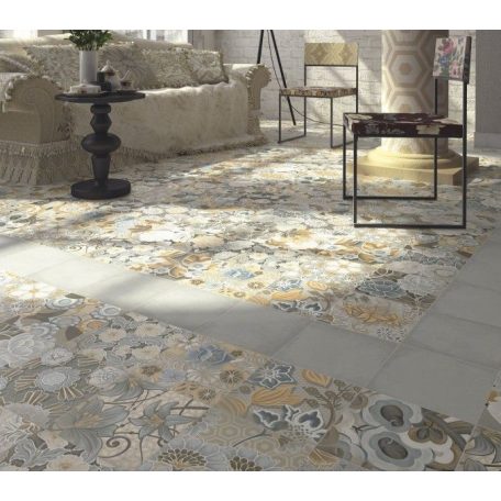 vodevil flore gris cementlap mintás járólap