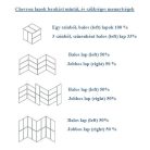 Chevron  Tan LEFT 9x20,5