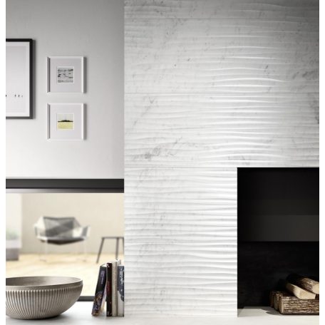 Ragno Bistrot Wall Calacatta Michelangelo Struttura Dune 3D Ret. 40x120