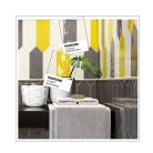 Picket /nyíl/ Ivory fényes sima hatszög 10x30 csont fali csempe