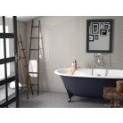 Equipe Chevron Wall Greige Left 18,6x5,2